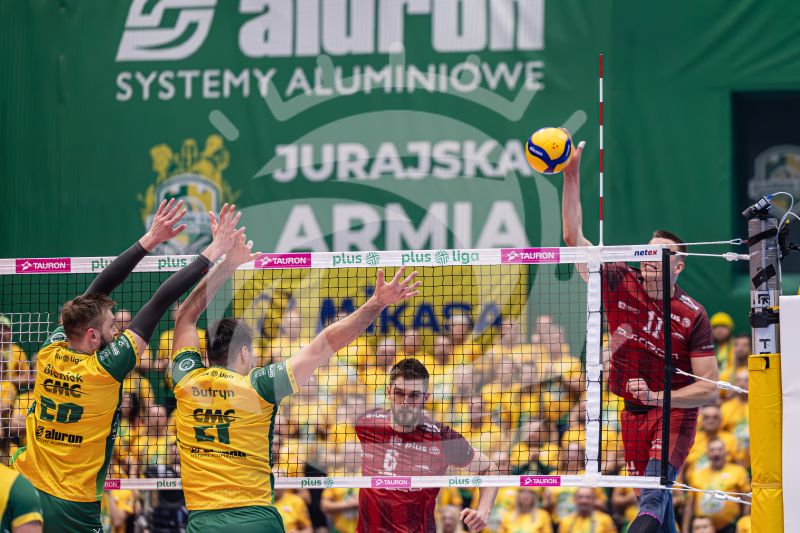 Siatkówka: PLUS LIGA, Aluron CMC Warta Zawiercie - Asseco Resovia - Agencja Fotograficzna